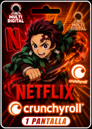 NETFLIX - CRUNCHYROLL
