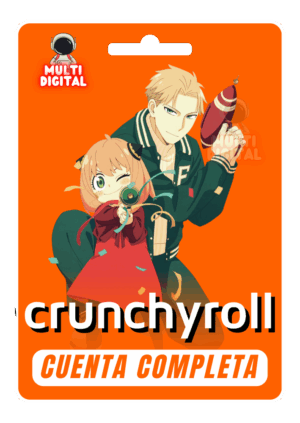 Cuenta completa de crunchyroll