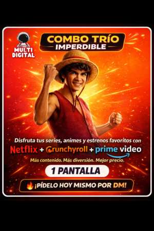 netflix - crunchyroll - amazon
